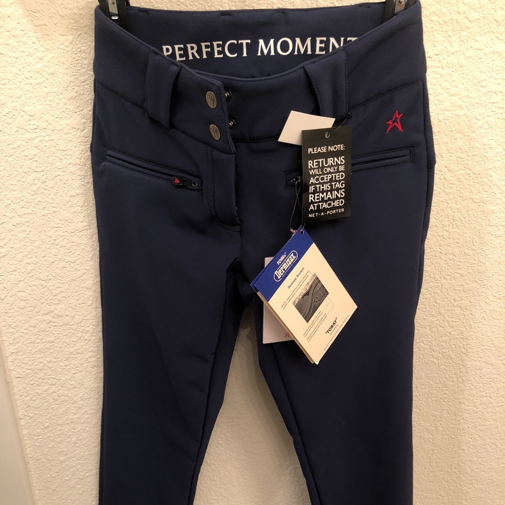 New, unused Perfect Moment “Aurora” ski pants.